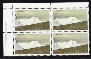 1979 Canada SC# 727i UL - High-Value Park Plate # 1 NF Plate Block M-NH # 2180a - Picture 1 of 1