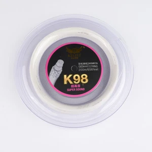 High Elasticity And Durable Badminton Racquet String 0.63MM Superb Sound White - Picture 1 of 4