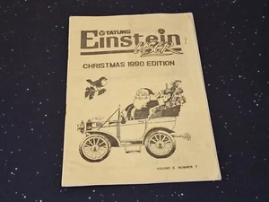 Tatung Einstein User Magazine - Christmas 1990 Edition - Volume 5 Number 2 - Picture 1 of 2
