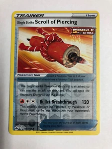 Pokémon [DEUTSCH] Schriftrolle des Piercings 154/198 Reverse Holo NM - Bild 1 von 4