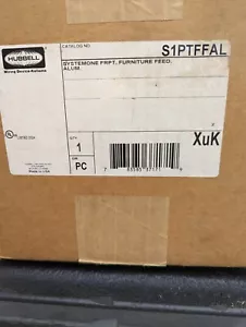 Hubbell S1PTFFAL System One Möbelzufuhr 783585371719 - Bild 1 von 4