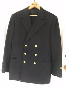Tailored Vintage USCG Coast Guard Academy Wool Uniform Coat & Trousers Bullion - Picture 1 of 10