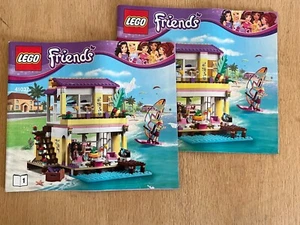 Lego Manual de Instrucciones, 41037 Libro de Amigos 1 y2 Casa de Playa Completa Aceptable - Imagen 1 de 4