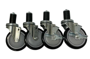 5PBLSDS 5" Expansion Caster Set of 4 Blodgett 16002, Used for Convection Ovens - Picture 1 of 1