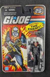G.I. JOE 25TH JAHREARY FOLIE ""DESTRO"" DER FEIND NEU AUF KARTE 2007 - Bild 1 von 2