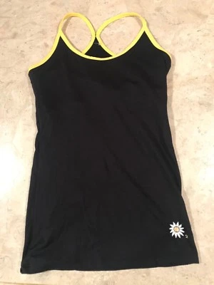 МАРГАРИТА ПОЧТИ ЧЕРНЫЙ (темно-синий) желтый йога верхний размер 1 - Изображение 1 из 4