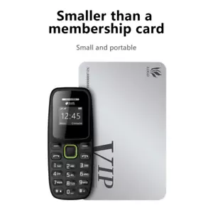 Mini telefoni cellulari BM310 slot per schede dual SIM 2G GSM 0,66 pollici cellulare Bluetooth - Foto 1 di 9
