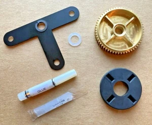 Corvette 2000-04 C5 Headlight Motor Repair Kit Brass Gear with Instructions DDQ - Picture 1 of 12