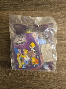 Burger King 2001 The Simpsons Spooky Light-ups #6 Zombie HOMER - Picture 1 of 2