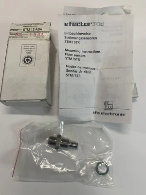 IFM STM 12 ABA Flow Sensor - Image 1 of 4