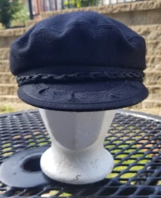 Vintage Goorin Greek Fishermans Cap Hat Size 22 3/4" Made In Greece - Image 1 of 4