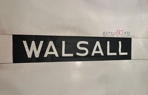Walsall 121 Bus Destination Blind 32" - Gift - Walsall - Picture 1 of 12