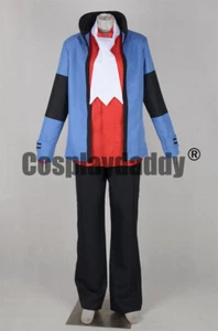 Pocket Monsters Platinum Version Lucas Koki Outfit Game Cosplay Costume F006 - Picture 1 of 5