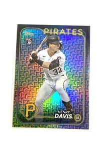 2024 Topps Series 1 - Holiday #295 Henry Davis (RC) - Picture 1 of 2