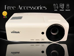 3000 Lumens DLP Projector Versatile Use for Work & Play Full HD PC 3D Ready HDMI - Picture 1 of 12