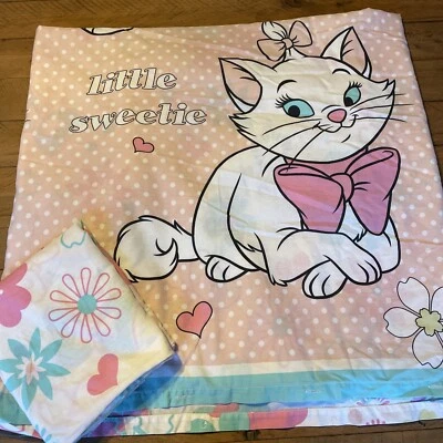Одиночный комплект постельного белья двусторонний пододеяльник Disney Aristocats Marie Little Sweetie - Изображение 1 из 3