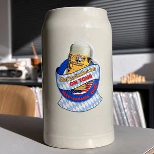 VINTAGE Hofbrauhaus On Tour 1 Liter Stein Bierkrug MADE IN GERMANY - Bild 1 von 7