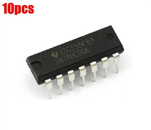 10 Pezzi SN74HC00N – IC 74HC00 Texas Instruments, Porte NAND Positive, Nuovi Di Zecca
