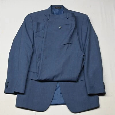 Michael Kors 38R 32 x 29 синий 100% шерсти мужской Sport пальто куртка брюки костюм - Изображение 1 из 4