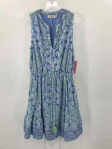Pre-Owned Vineyard Vines Blue Size Small Short Sleeveless Dress - Picture 1 of 3