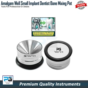 INSTRUMENTOS DENTALES DE IMPLANTE DE POZO PEQUEÑO HUESO/AMALGAMA DENTISTA DE ACERO INOXIDABLE - Imagen 1 de 7