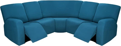 7件截面沙发套,特大号截面躺椅沙发套 — 第 1/4 张图片