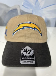 Los Angeles Chargers '47 Khaki Trucker Hat - Picture 1 of 4