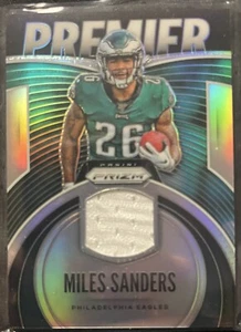 Camiseta deportiva Panini Prizm Premier 2019 de Miles Sanders #PJ-MSA Eagles - Imagen 1 de 2