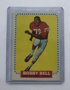 1964 Topps Bobby Bell (Kansas City Chiefs) #90 RC HOF EX