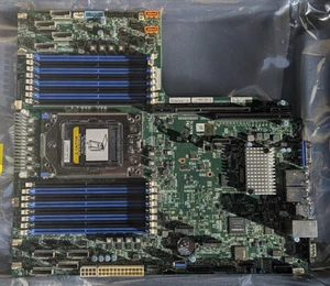 Supermicro H11SSW-NT 2.0 Epyc SP3 motherboard + backplate - Bild 1 von 5