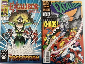 EXCALIBUR SPECIAL & 64 PAGE ANNUAL.  NUMBER'S 1.  (2 ISSUE 1991 & 1993 LOT) - Picture 1 of 12