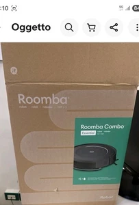 Roomba Combo Essential Y011040 nero aspirapolvere e lavapavimenti NUOVO IN PROMO - Foto 1 di 12