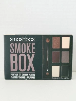 SMASHBOX SMOKEBOX PHOTO OP EYE SHADOW PALETTE 6 SHADES 0.16 OZ NIB  - Image 1 of 4