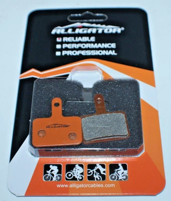 Pastillas de freno de disco orgánicas Alligator Deore con resorte confiable BR-M515 BR-M465/C601 ~ Foto 1 de 4