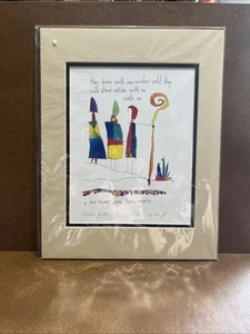 Story People Heading South von Brian Andreas 1999 Litho gerahmt signiert datiert Druck - Bild 1 von 7