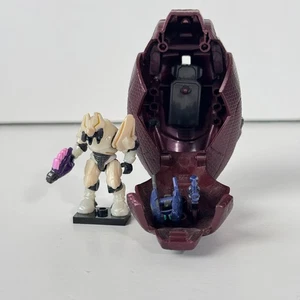 Halo MEGA Bloks ELITE GENERAL DROP POD ULTRA RARE 7106 Halo Reach Elite Figure! - Picture 1 of 8