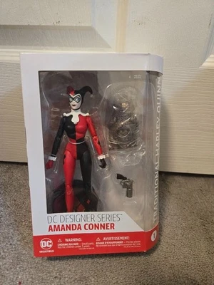 Figura Harley Quinn Tradicional 6" DC Amanda Conner Nueva Caja Imperfecta Foto 1 de 4