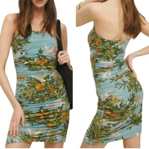 Reformation New Prunella Knit Dress Villa Livia Size Large - Picture 1 of 6