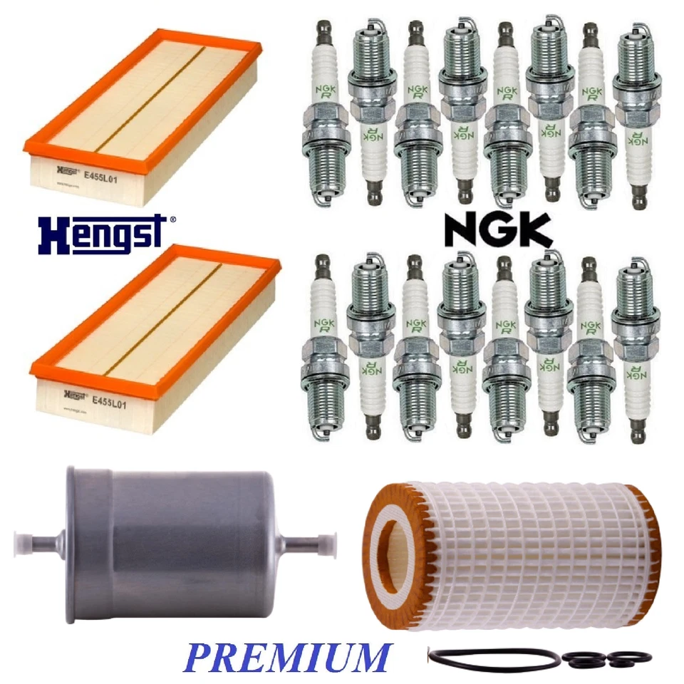 Kit de afinación filtro bujías para Mercedes-Benz SL500 V8 5,0 L 1999 Foto 1 de 1