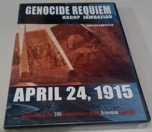GENOCIDE REQUIEM Hagop Jambazian APRIL 24 1915 Armenian DVD NEW SEALED RARE OOP  - Imagen 1 de 4
