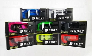 SHOT MOTOCROSS GOGGLES ASSAULT MX SHOT RACE GEAR ENDURO ANTI FOG ANTI SCRATCH - Picture 1 of 1