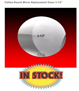 Hagan M-LENS-3.5 - Fatties Round Convex Mirror Replacement Glass - 3-1/2" - Picture 1 of 5
