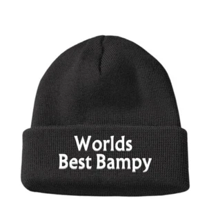 Mejor Gorro Bampy del Mundo Abuelo Cumpleaños Papás Día del Padre Regalo Regalos - Imagen 1 de 2