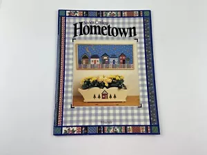 Hometown No Sew Applique Book Full Size Patterns 9 Projects 1993 Cute Home Craft - Picture 1 of 9