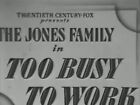 TOO BUSY TO WORK (1939) DVD JED PROUTY, SPRING BYINGTON