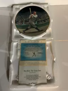 Babe Ruth The Called Shot Legends of Baseball Delphi Plate Collection - Picture 1 of 2