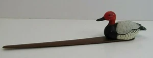 Enesco Letter Opener Bookmark Duck Themed Vintage - Picture 1 of 7