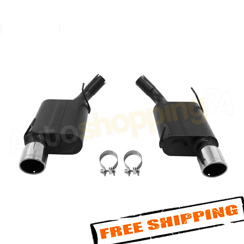 Flowmaster American Thunder 2.5" Axle-Back Exhaust for 2005-2010 Ford Mustang GT Foto 1 de 4