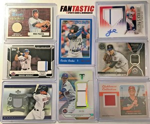 New York Mets Relic & Autograph Card YOU PICK RC, Auto, G/U, #d,  Past & Present