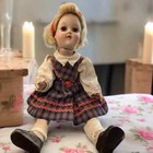 Vintage Ideal Blonde Toni Doll in Dress 